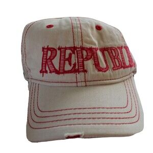 Attitude 101 Republic Hat Cap Men's Strap back Adjustable New